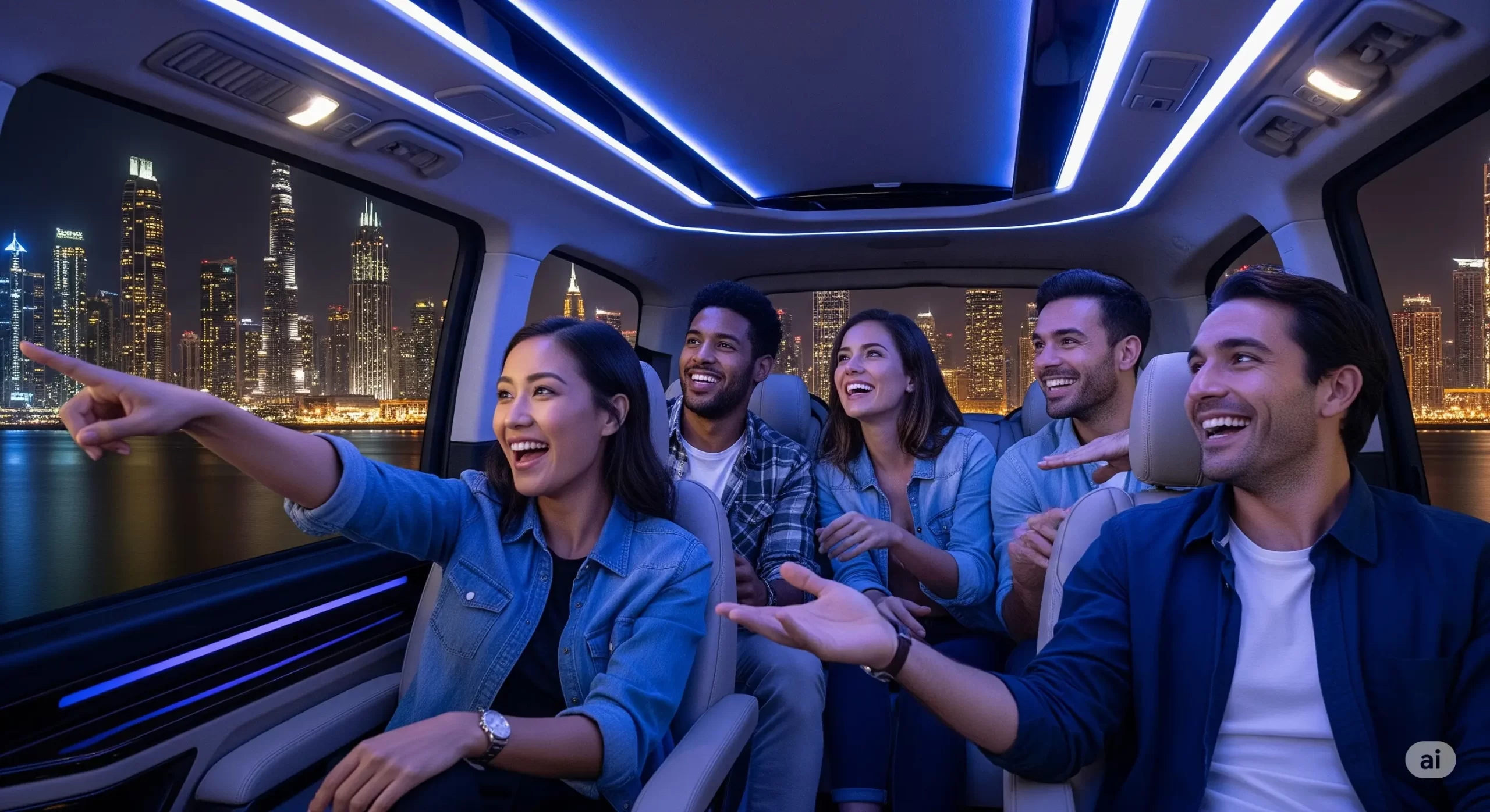 Rent a car with driver in Dubai