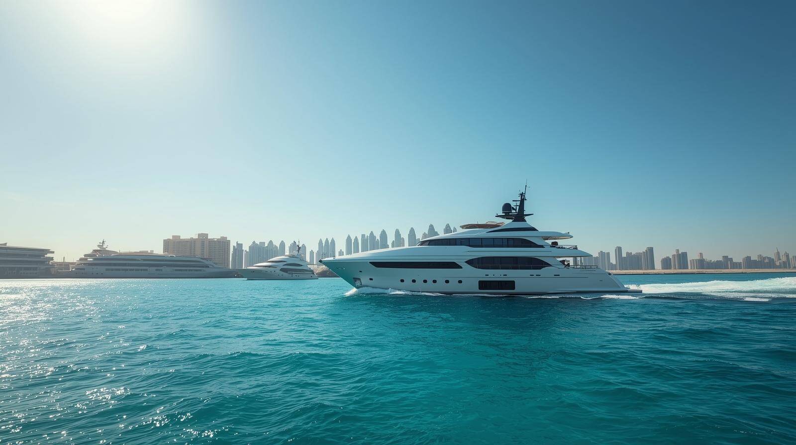 Luxury yacht and beach holiday in Dubai and Abu Dhabi
